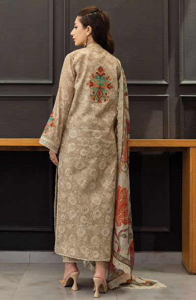 3 Piece Lawn Embroidery Suit - Unstitched