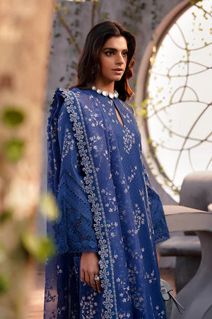 3 Piece Luxury Lawn Embroidery Suit - Unstitched