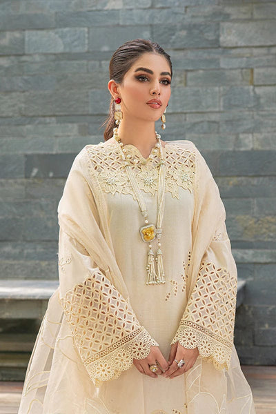 03-Piece Chikankari Embroidery Suit - Unstitched